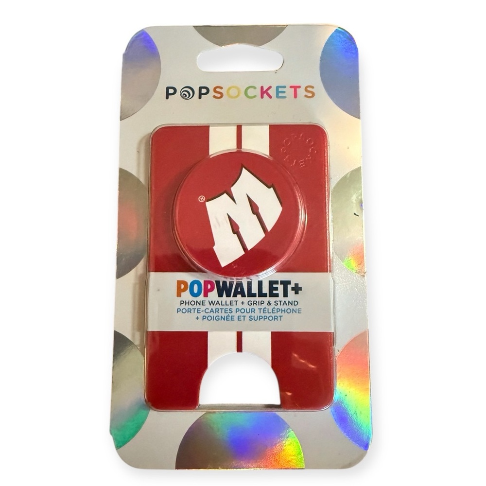 Wonder Woman PopSocket PopWallet+ Phone Wallet & Grip, Adhesive, New/Unopened